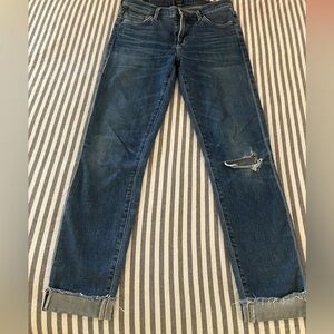 Size 26 distressed Citizens of Humanity jeans